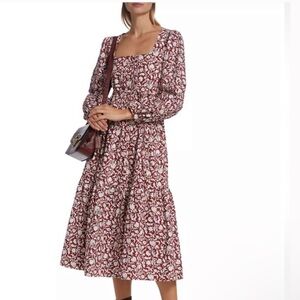 {NWT} $328 JOIE Alesia Maxi Cotton Dress